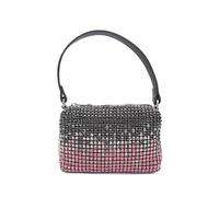 CORIOS Sac de Soirée pour Femme Diamond Embrayage Sac en Strass à la Main Formel Sacs Fourre-Tout Sacs D'épaule de Mariée Élégant Pochette Portefeuille pour Mariage Fête Cocktail Noir Gris Rose