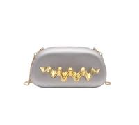 CORIOS Sac de Soirée pour Femme Embrayage en Acrylique Sacs à Main D'épaule de Mariée Poignée en Métal Pochette Portefeuille Élégant Cocktail Mariage Fête Sacs Fourre-Tout Argent