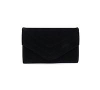 CORIOS Sac de Soirée pour Femme Enveloppe Pochette Sacs à Main D'épaule de Mariée Embrayage en Velours Sacs Fourre-Tout de Chaîne Élégant Sac à Bandoulière pour Fête Banquet Mariage Party Noir