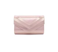 CORIOS Sac de Soirée pour Femme Enveloppe Pochette Sacs à Main D'épaule de Mariée Embrayage en Velours Sacs Fourre-Tout de Chaîne Élégant Sac à Bandoulière pour Fête Banquet Mariage Party Rose