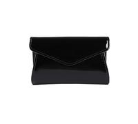 CORIOS Sac de Soiree pour Femme Pochette en Cuir PU Sacs à Main D'épaule de Mariée Élégant Rabat Enveloppe Embrayage Sacs Fourre-Tout de Chaîne Rétro Sac à Bandoulière pour Fête Cocktail Noir