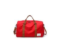 CORIOS Sac de Voyage Grande Capacité pour Hommes/Femmes - Oxford Weekend à Bandoulière avec Compartiment à Chaussures - pour Sport, Gym, Fitness, Travail, Camping - Rouge
