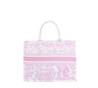 CORIOS Sac Ordinateur Portable Sac Porté-Documents Serviette avec Motifs Ethniques Imprimés Bohème Sacs Portés Épaule pour Femme Sac de Plage Mode Élégante Sac à Main Sacs Fourre-Tout en Toile Rose