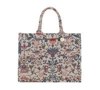 CORIOS Sac Porté-Documents Serviette avec Motifs Ethniques Imprimés pour Femme Grande Capacité Sac Ordinateur Portable Bohème Sacs Portés Épaule Sac à Main Fourre-Tout en Toile Sac de Plage Beige