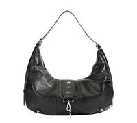 CORIOS Sac Porté Epaule pour Femme Rétro 90s Sac à Main PU Cuir Sac à Bandoulière Sac Messager Élégant Sac D'épaule Sac Cabas Mode Sac Fourre-Tout Sac sous Les Bras pour Voyage École Travail Noir