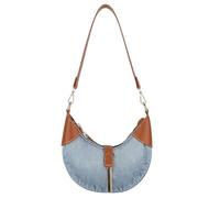 CORIOS Sacs Portés Épaule en Denim pour Femme Sac à Main en Jean Rétro Sacs Cabas Sac Hobo Elégant Sac Fourre Tout Mode Sac sous Les Bras pour Voyage Travail Achat Bleu