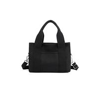 CORIOS Sacs Portés Épaule en Toile Sac à Main pour Femme Sac D'épaule Occasionnel Sac à Bandoulière Moyenne Capacité Sac Hobo Mode Sac Fourre Fête Voyage Achat Travail Sac Messager Noir
