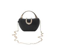 CORIOS Strass Embrayage pour Femme Sac de Soirée en Paillettes Sacs à Main D'épaule de Mariée Élégant Sacs Fourre-Tout Diamond Pochette Portefeuille Noir