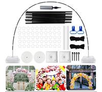 Coriver Kit d'arche Ballon Réutilisable, Kit de Guirlande de Ballon de 10 Pieds avec Pompe Ballon Manuelle, Balloon Arched Kit pour Mariage Fête D'anniversaire Décoration Noël