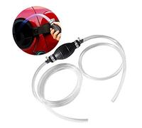 Coriver Pompe à main à siphon à haut débit avec tuyau de siphon 2M, pompe de transfert manuelle pompe de transfert de liquide portable pour gaz essence
