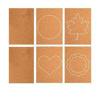 Cork Boards For Walls - 11,81 x 11,81 pouces, Bulletin Tiles Removable | Photo Display Modern Home Decor Organizer, Cork Board Set For Desktop, Bedroom, Classroom, Planning, Collage, Photo Display