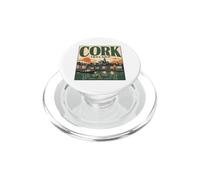 Cork Irlande Sunrise Rebel City Est. 915 PopSockets PopGrip pour MagSafe