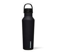 Corkcicle Gourde de sport en acier inoxydable à triple isolation - Garde au froid pendant plus de 25 heures et au chaud pendant 12 heures - Anti-fuite, réutilisable, sans BPA, passe au lave-vaisselle