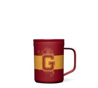 Corkcicle Harry Potter Gryffondor Tasse à café de voyage isotherme avec couvercle, en acier inoxydable, anti-déversement pour café, thé et cacao chaud, 473,6 g