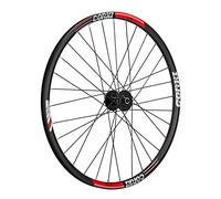 Corki Cycles Roue Avant vélo 27.5 Pouces 584-19/8,9,10 Compartiments Noir 6 Trous Rayons pour Jante alu Frein sur Jante pour VTT