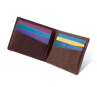 Corkor Portefeuille en Liège Homme | Porte-Cartes Végétalien sans Cuir | Marron