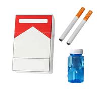 Corlidea Cigarette Bulle de Savon, Cigarettes à Bulles Factices, Machine à Bulles, Mini-Jouet à Bulle Solution à Bulless, Bâtons de Cigarettes Cadeau Anti-Stress pour Fêtes Anniversaires Festivals