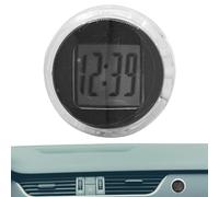 Corloge deTableau deBord deVoiture - Bâton Numérique Sur La Montre deVentilation, Conception Compacte Étanche | LCD Affichage Montre Adhésive Automobile, Accessoire deTableau deBord Décora