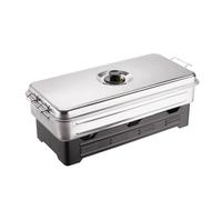 Cormoran - Fumoir à poisson XL - 2 niveaux + 3 poêles à combustibles