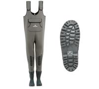 Cormoran Waders Néoprène Gr. 42/43 XL 4mm Étanche Semelle en Caoutchouc