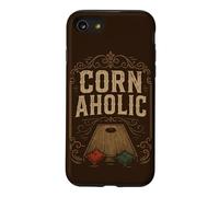 Corn Aholic Cornhole Jeu de Lancer de Sac de Haricots dans Le Jardin Coque pour iPhone SE (2020) / 7/8