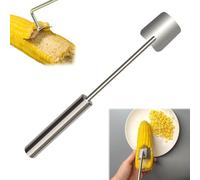 Corn Cob Stripper, Corn Peeler for Corn on the Cob, Corn Cob Peeler, Long Handle Stainless Steel Corn Stripping Tool, Corn on the Cob Remover, Corn Peeler Corn Cob Stripper Tool
