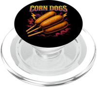 Corn Dogs Nourriture préférée Funny Weird 90s Corn Dogs PopSockets PopGrip pour MagSafe