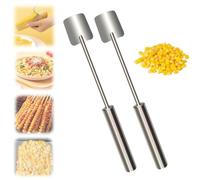 Corn Peeler for Corn on the Cob, Stainless Steel Corn Peeler for Corn on the Cob, Stainless Steel Corns Peelers, Fast and Safe, For Home Kitchen, Restaurants, Outdoor Dining (2 Pcs)