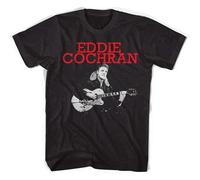 Corn Plane Eddie Cochran T Shirt Rockabilly Black M
