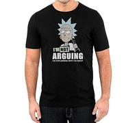 Corn Plane I'm Not Arguing I'm Explaining Why I'm Right T-Shirt Rick & Mothemed T Shirt Black L
