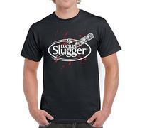 Corn Plane Lucille Slugger Mens T-Shirt Negan Zombie Walking TV Show Dead Saviors Retro Black 3XL