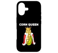 Corn Queen | Chemise pour Femme pour Amateur de maïs | Motif maïs Mignon Coque pour iPhone 17