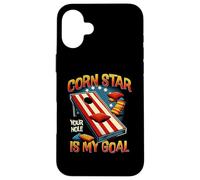 Corn-Star Votre Trou est Mon Objectif Cornhole Team Vintage Sport Coque pour iPhone 16 Plus