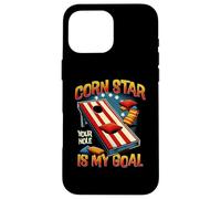 Corn-Star Votre Trou est Mon Objectif Cornhole Team Vintage Sport Coque pour iPhone 16 Pro Max
