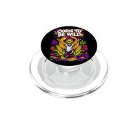 Corn to Be Wild Halloween Scarecrow Graffiti Graphic Cool PopSockets PopGrip pour MagSafe