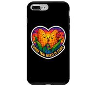 Corn You Neen est Une Petite Amie Amoureuse de la Saint-Valentin Coque pour iPhone 7 Plus/8 Plus