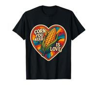 Corn You Neen is Love Corncob Lover on The COB Jeu de Mots Vintage T-Shirt