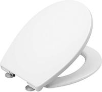 Cornat Abattant de WC avec système d'abaissement automatique et amovible pour le nettoyage, German Engineering, 1 pièce, universel, blanc, KSPREMSC200