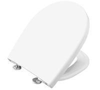 Cornat Abattant de WC avec système d'abaissement automatique et amovible pour le nettoyage, German Engineering, 1 pièce, universel, blanc, KSPREMSC600
