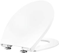 Cornat Abattant WC « Aneto 2.0 » - Look blanc classique - Duroplast facile d'entretien - Fonction Quick up & Clean - Système d'abaissement automatique - Montage confortable du haut/siège de toilette