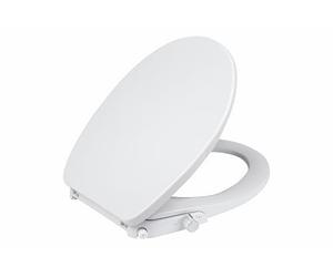 Cornat Abattant WC douche - avec fonction bidet sans raccordement électrique - thermoplastique - Quick up & Clean - Soft-Close - Blanc