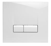 Cornat AP4200 Plaque de déclenchement pour vwc 352/ wek2, carrée, Blanc, Multicolore