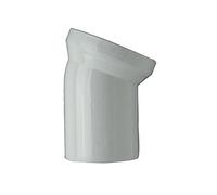 Cornat CKAB2200 Pipe coudée de WC, 22°, Blanc, Multicolore