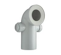 Cornat CKABAS9000 Pipe coudée de WC, 90° avec Deux Embouts, 50 mm, Multicolore