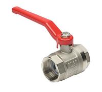 Cornat FLOR92620 Robinet à Boule Laiton Mat-Chromé 1 1/4''