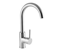 Cornat Fuerte Robinet mitigeur monocommande en laiton haut de gamme avec bec haut et pivotant, FUEEH5