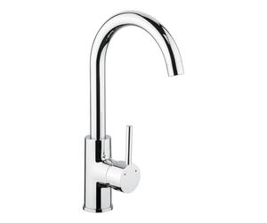 Cornat Fuerte Robinet mitigeur monocommande en laiton haut de gamme avec bec haut et pivotant, FUEH5