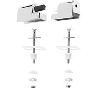 Cornat Kit de fixation - Convient pour siège de WC Cornat Tarox & Roda - Acier inoxydable et plastique - Système de fixation - Pièces de rechange - Accessoires - TEC365070