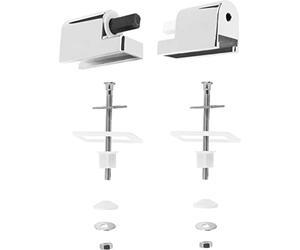 Cornat Kit de fixation - Convient pour siège de WC Cornat Tarox & Roda - Acier inoxydable et plastique - Système de fixation - Pièces de rechange - Accessoires - TEC365070