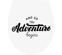 Cornat KSDSC251 Abattant WC en Relief Duroplast Adventure